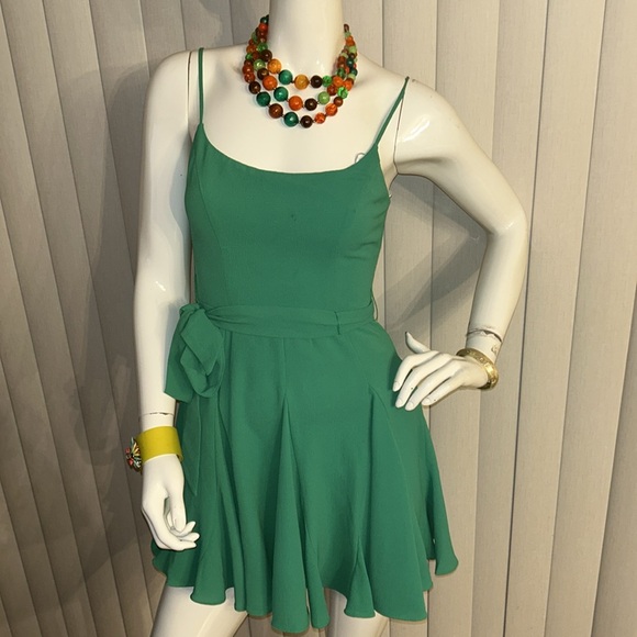 B Darlin Teal Sleeveless Dress - Picture 10 of 10